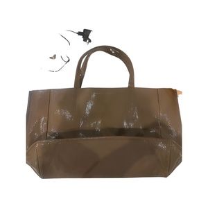 Ampersand as Apostrophe Sideways Tote in Patent Leather, used once